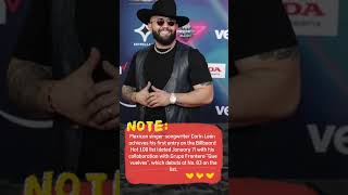 Carin León debuts on the Hot 100 with her collaboration with Grupo Frontera 'Que vuelvas'