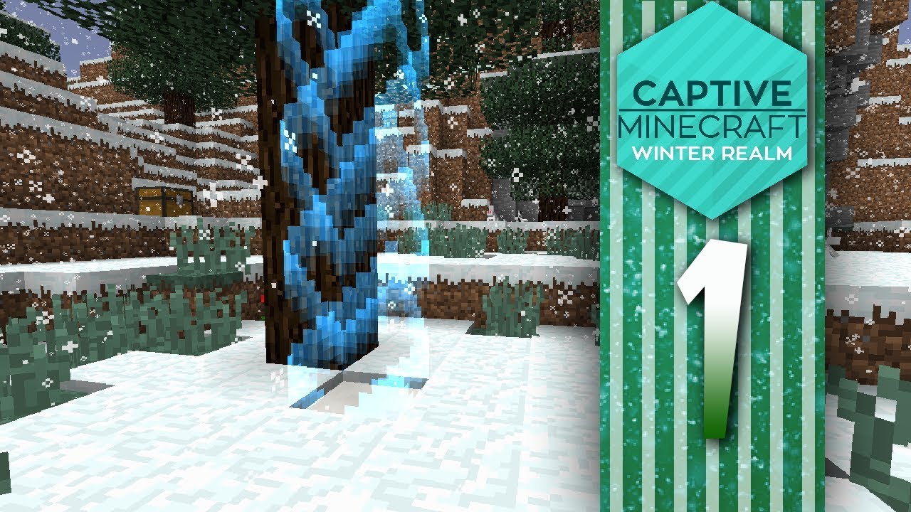 Captive minecraft iv winter realm e1 snowy days youtube