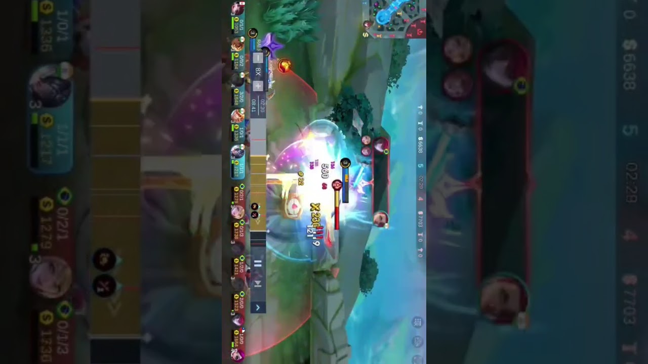 grandmaster 3 🔥👑 pushing in moba legends combine video of part 1 and part 2 🎮