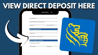 How to Find Direct Deposit Form on RBC Mobile App