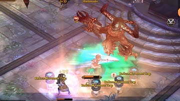 Tree of Savior INA - Beat Shadowgaler in Lv.50 Underground Chapel Dungeon with SNove