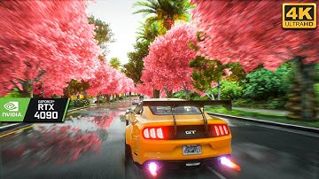 [4K] GTA 5 ULTRA PHOTOREALISTIC GRAPHICS 2023 | UNREAL ENGINE 5 DENSED VEGETATION | RTX 4090 + RTGI