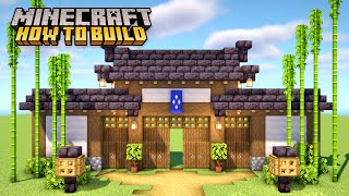 Minecraft: How To Build A Japanese House Gate