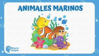 Actividades de Animales para Niños 🐠🐙🐬 Aprendemos el nombre de los Animales Marinos