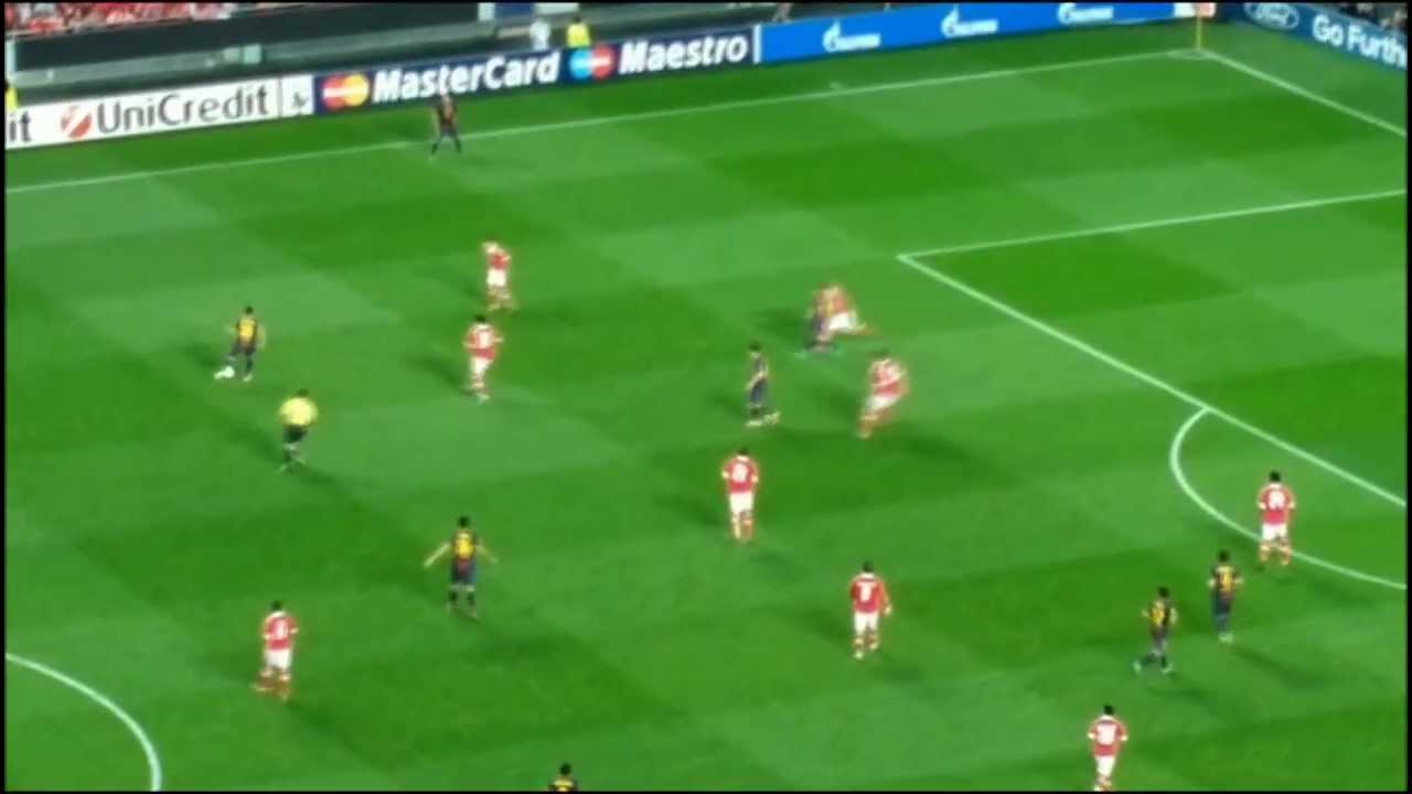 Benfica vs Barcelona 0-2 Champions League 2012/13 - YouTube