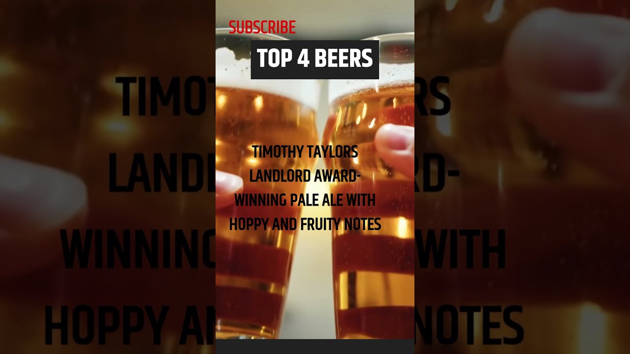 Top 4 Beers In England To Try While Visiting🍺 