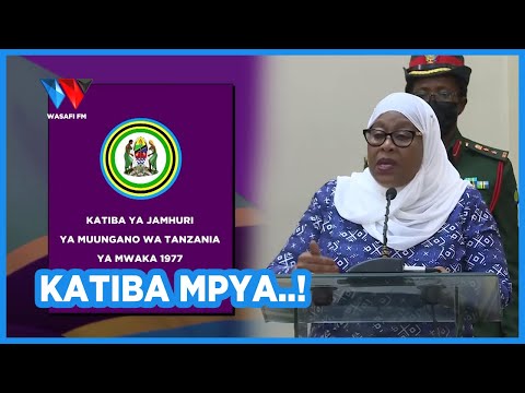 KAULI MPYA Ya RAIS SAMIA Kuhusu KATIBA MPYA JE KUNA HAJA YA KUREKEBISHA KATIBA YETU