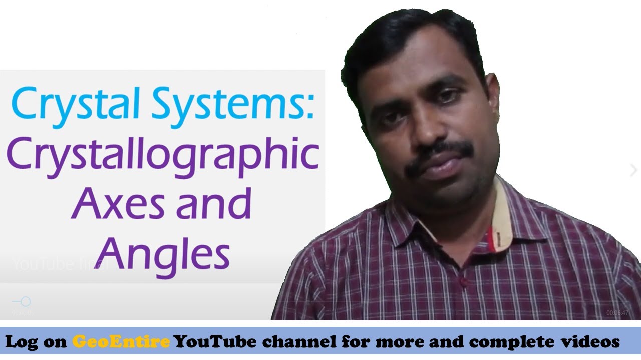 Crystal Systems: Crystallographic Axes and Angles - YouTube