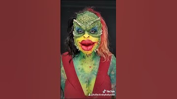 squishy squish face ready to take greta gremlin off latex foam prosthetic