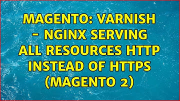 Magento: Varnish - NGINX serving all resources HTTP instead of HTTPS (Magento 2)