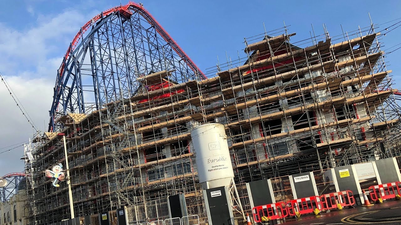 Blackpool Pleasure Beach Closed Season Update 29th December 2018