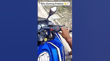 RS200 Starting Problem 🤔❓#shorts #bikelife #shortvideos #viral #rs200 #bike #rayvlogs