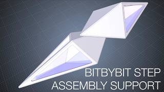 STEP Assembly Support In Bitbybit - Load, Parse and Export Professional CAD Files