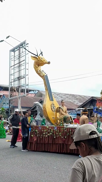 Karnaval Keren !! Banyak Ide kreatif dari Pelajar dan pemuda Belitung.