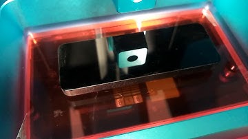 Anycubic Photon manual resin exposure calibration test