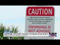 Swimming advisory issued for Nags Head beach due to floodwater pumping