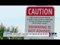 Swimming advisory issued for Nags Head beach due to floodwater pumping