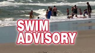 Swimming advisory issued for Nags Head beach due to floodwater pumping