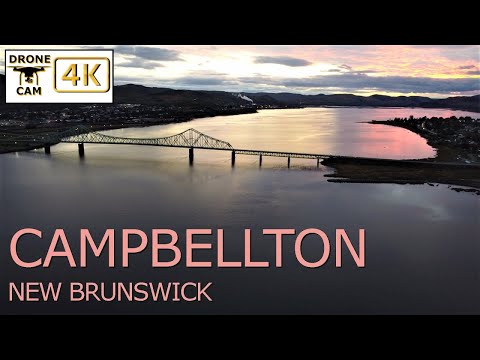 Drone Cam: Campbellton, New Brunswick
