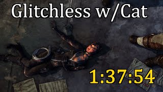 Batman: Arkham City Speedrun (Glitchless w/Cat) in 1:37:54
