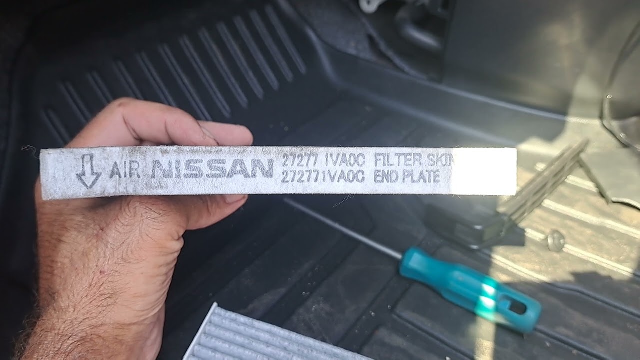 Замена фильтра салона nissan serena c27 2019 