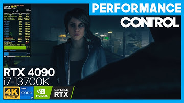 Control Native 4K - DLSS On - VSync On | Ray Tracing (with chapters) | RTX 4090 | i7-13700K