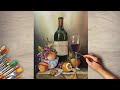 How To Paint Still Life | Oil Painting | Time lapse
