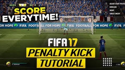 FIFA 17 Tutorial!! How To Score everytime on a PENALTY!!!!!! EASY WAY