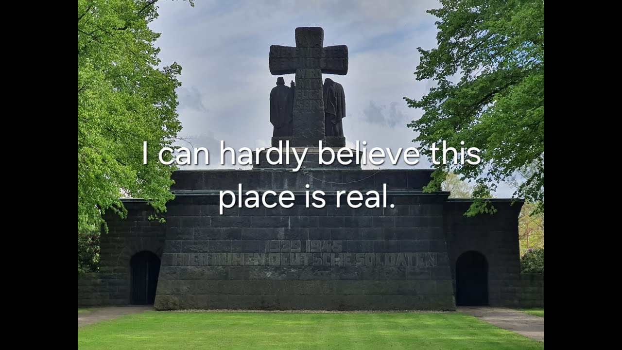German Cemetery Lommel. A breathtaking place.