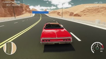 The Westcoast Drive - Canyon Time Trial | (Unity HDRP) Devlog