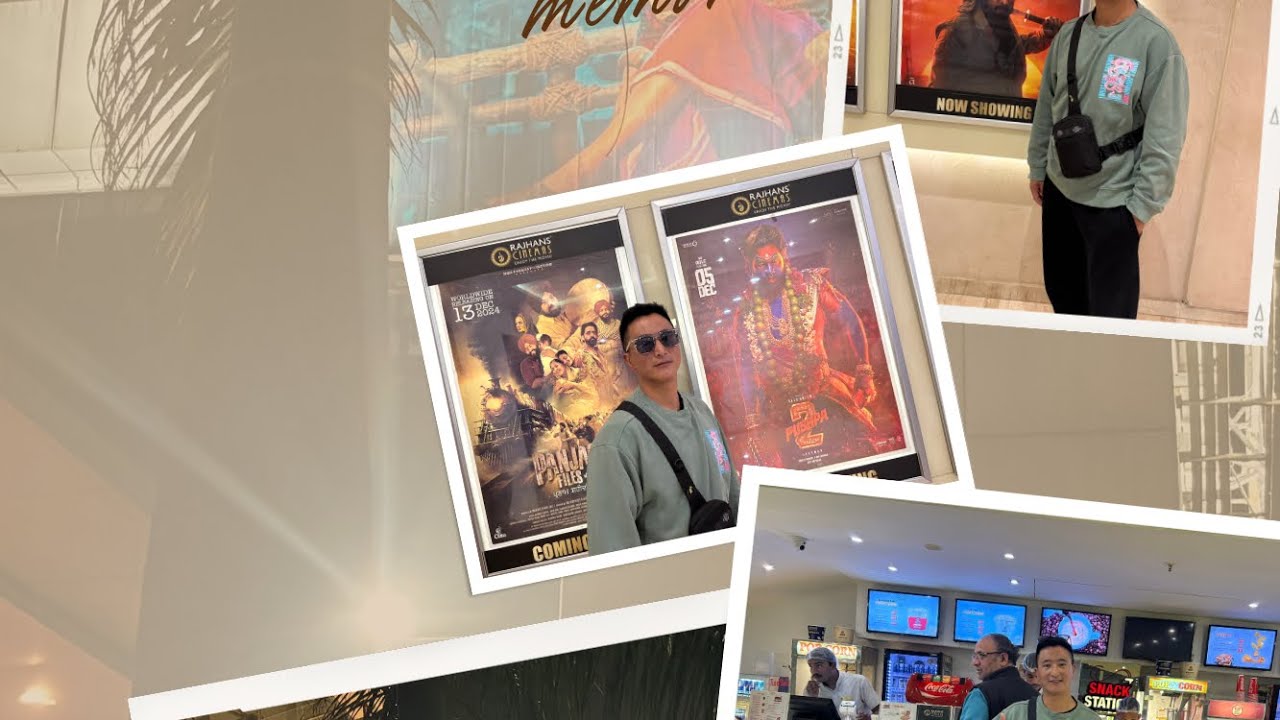 Mini vlog ROOM TO MOVIE THEATRE  PUSHPA RAG