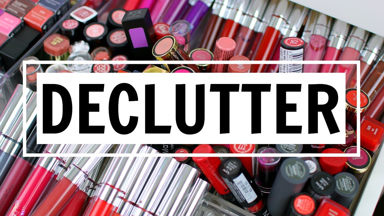 MAKEUP DECLUTTER 2017: LIPSTICKS
