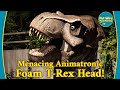 Animatronic Foam T-Rex Head | Hot Wire Foam Factory #trex #tyrannosaurus #foamcutting