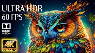 4K HDR 60fps Dolby Vision with Animal Sounds & Relaxing Music (Colorful Dynamic) #5