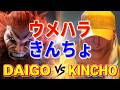 ストリートファイター6【ウメハラ (豪鬼) VS きんちょ (テリー)】DAIGO (AKUMA) VS KINCHO (TERRY) SFVI スト6