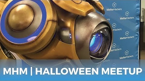 MatterHackers Minute // Halloween Meetup