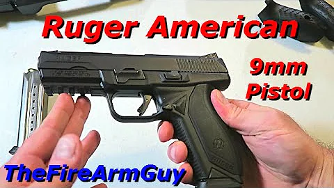 Ruger American 9mm Pistol - TheFireArmGuy