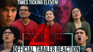 STRANGER THINGS 4 OFFICIAL TRAILER REACTION! | Netflix | MaJeliv Reactions l time’s ticking Eleven!