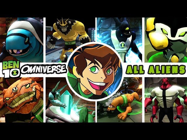Ben 10 Omniverse ALL ALIENS (PS3, X360, WII) 