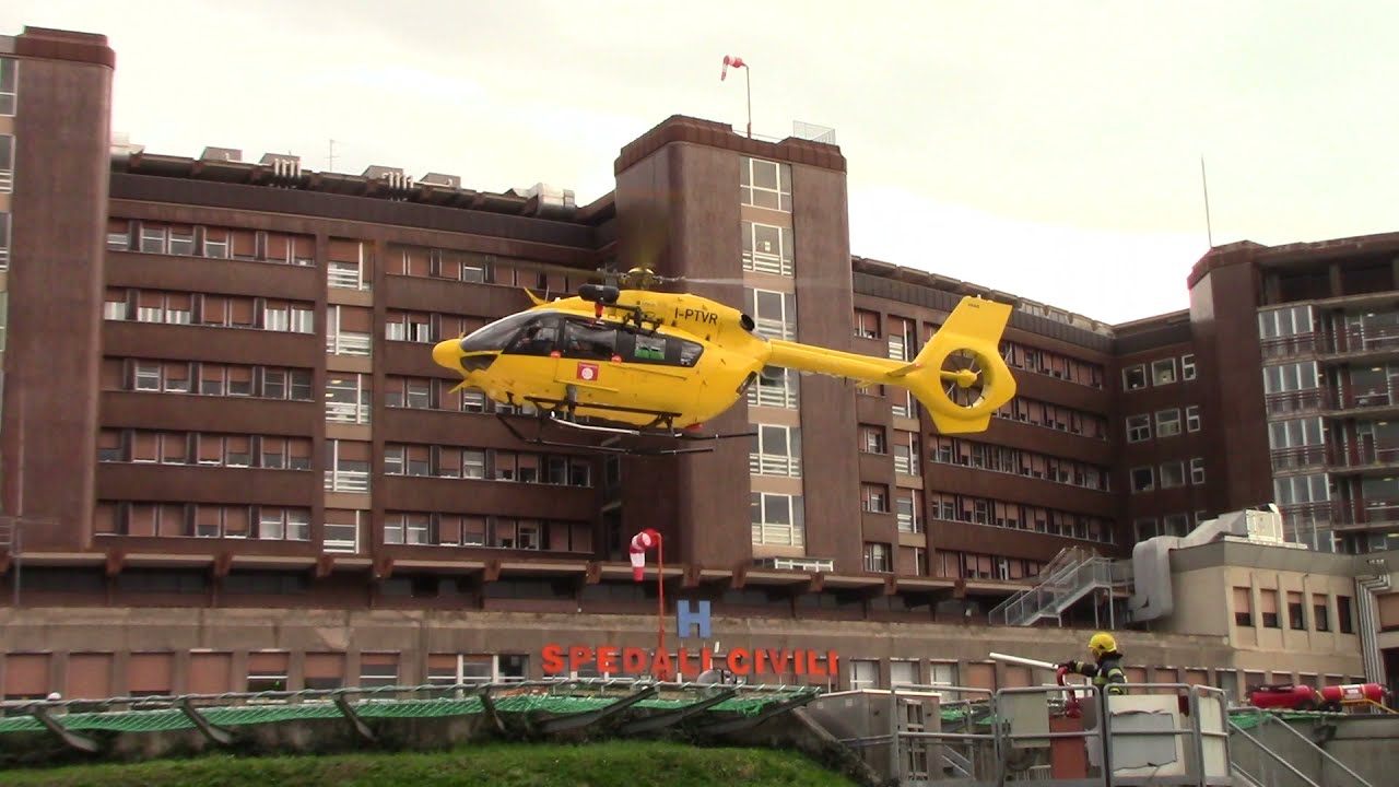 Decollo Elisoccorso Brescia 118 AREU