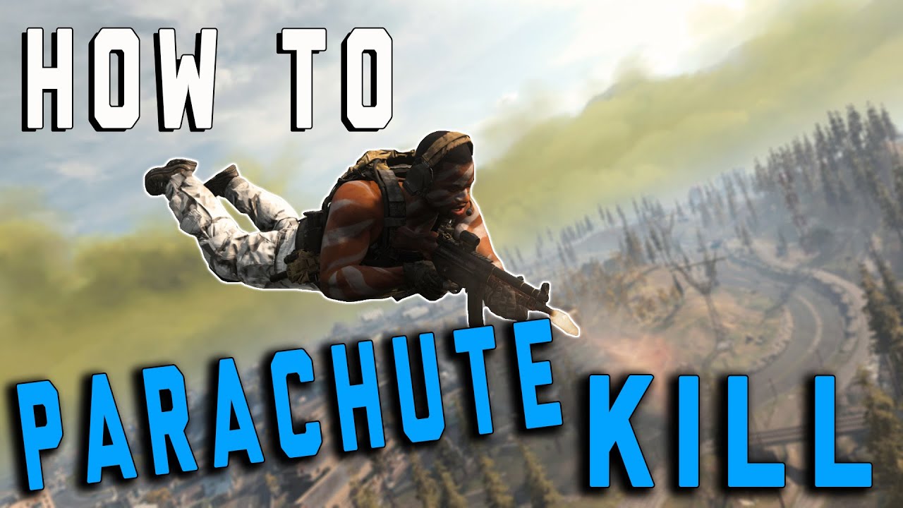 How to PARACHUTE KILL in Warzone! - Modern Warfare (Kill Someone WHILE Dropping In)