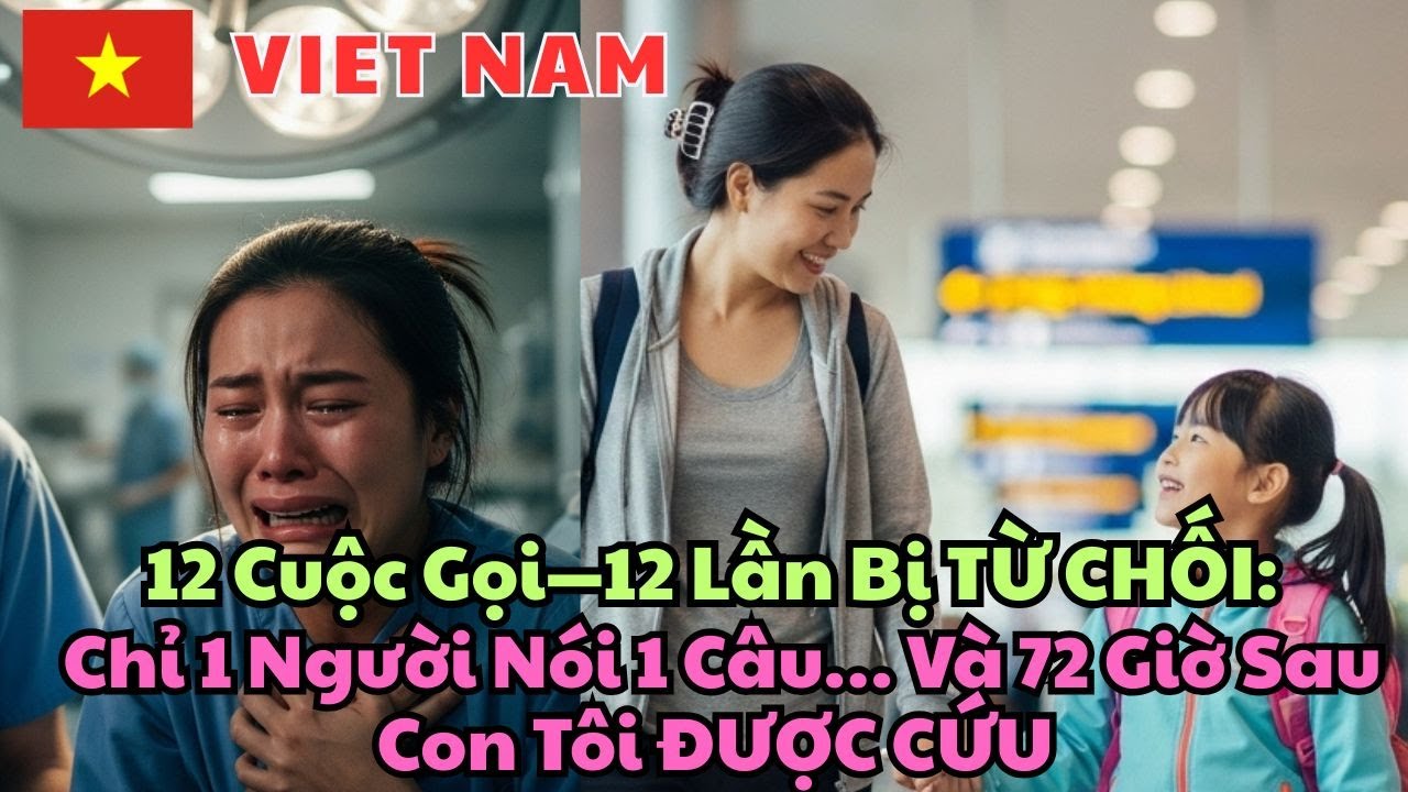 12 Cuộc Gọi—12 Lần Bị TỪ CHỐI: Chỉ 1 Người Nói 1 Câu… Và 72 Giờ Sau Con Tôi ĐƯỢC CỨU