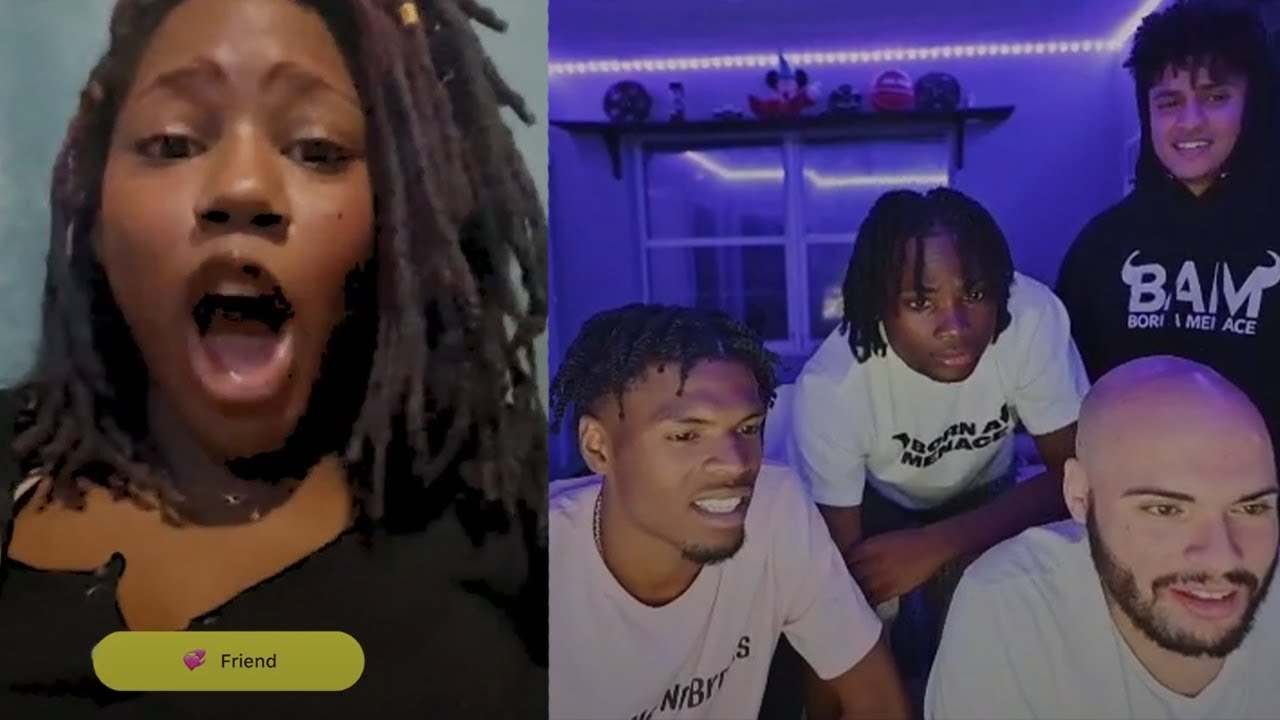 Picking up Girls on Omegle! Ft. Rickey, Kanel Joseph, & Ash Alk!