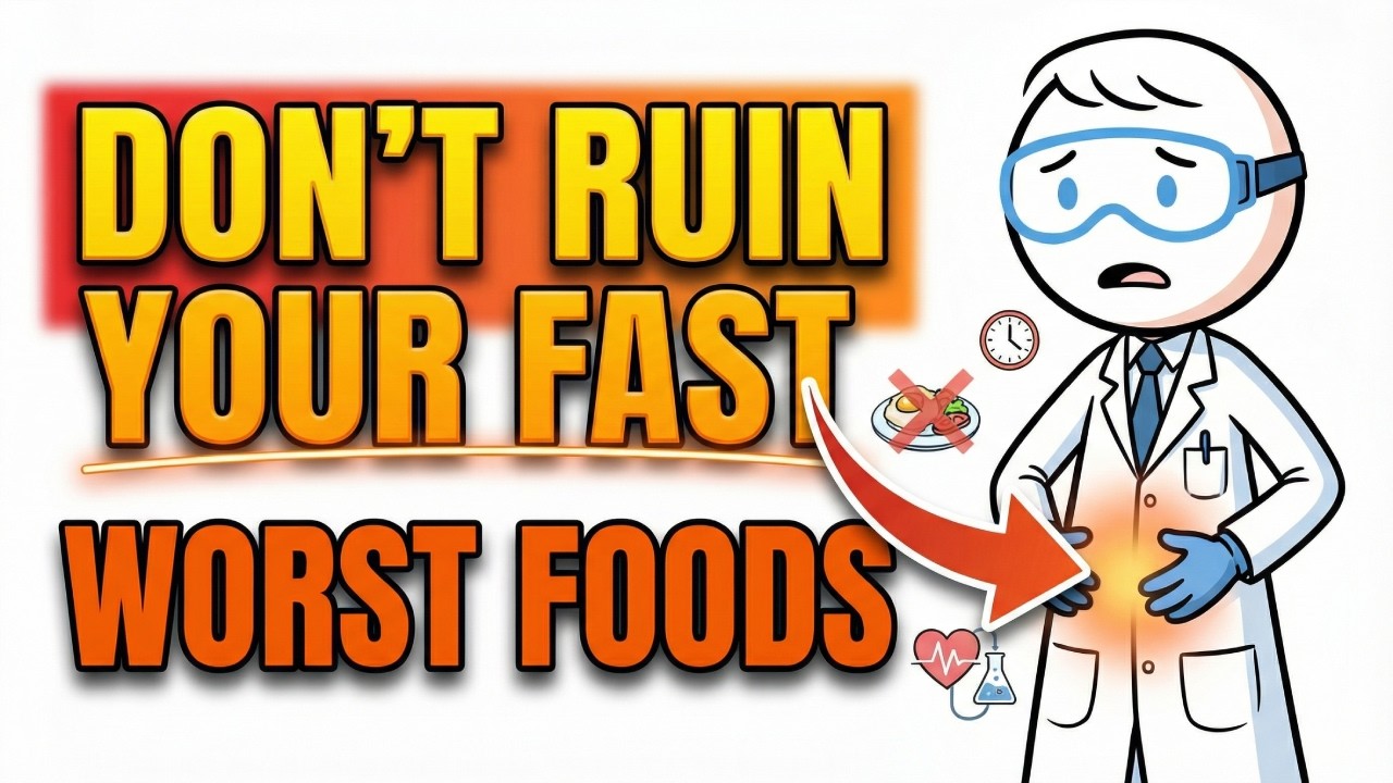 Don't Ruin Your Fast: The Worst Foods to Break It With (Science Explained)