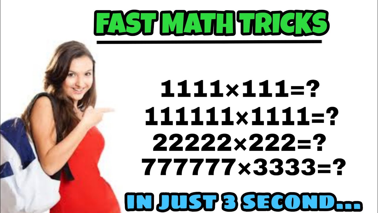 Multiplication short trick multiply within 2 second - YouTube