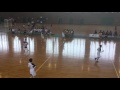 平成29年度 福岡県学生ハンドボール新人戦 九産大Ａ対福岡大β①