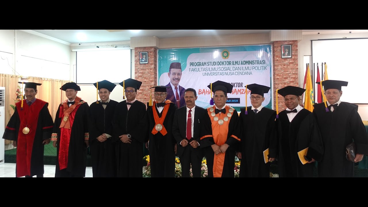 PROMOSI DOKTOR BAHARUDIN HAMZAH