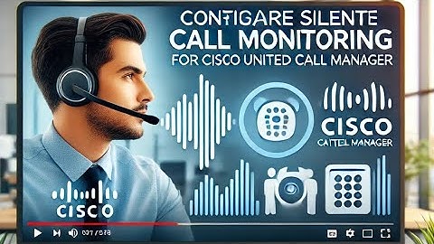 Configure Silent Call Monitoring for Cisco Unified Call Manager #cisco #ciscotech #cisconetworking