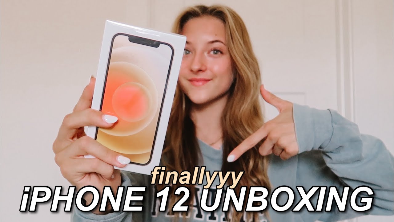 iPHONE 12 UNBOXING  amp  SET UP  