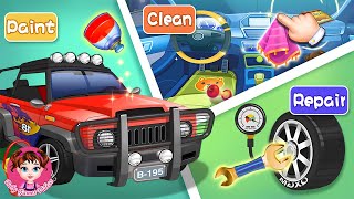 Car City Renovation Salon - Fun Game For Kids - Baby Games Videos screenshot 2